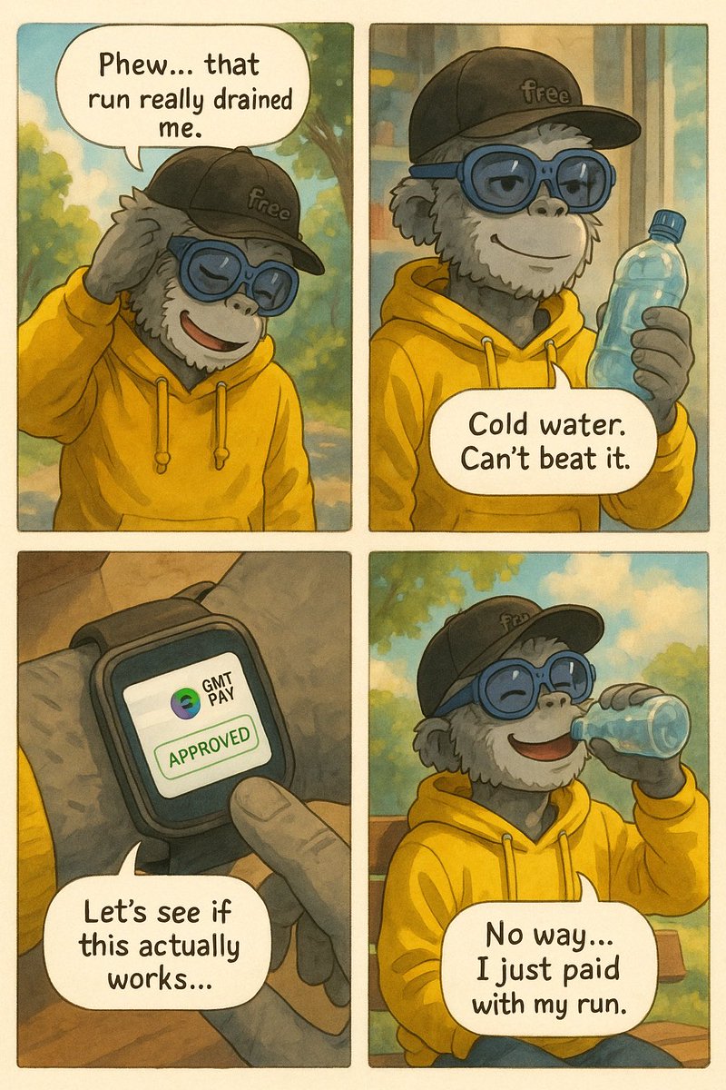 Wow! Let's try gmt pay!
#FSL #GMTPAY #STEPN #STEPNGO
<a href="/fslweb3/">FSL Ecosystem</a>
<a href="/Stepnofficial/">STEPN GO</a>