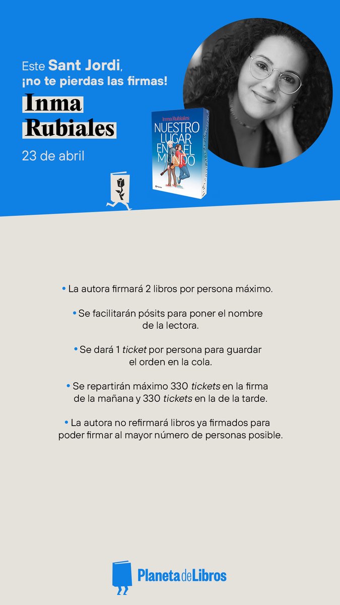 Firmas de Sant Jordi, queridas ❤️🌹📚