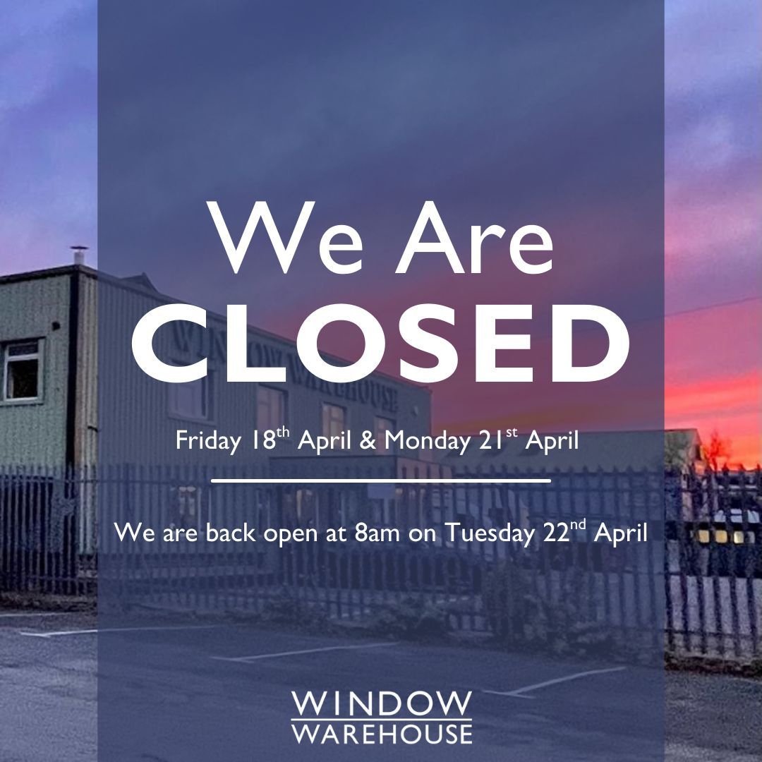 Easter Bank Holiday 🐰 

We'll be closed on Friday 18th and Monday 21st for the Easter Bank Holiday. 

We hope everyone enjoys their long weekend. We'll be back open as usual from 8am on Tuesday 22nd - see you then!