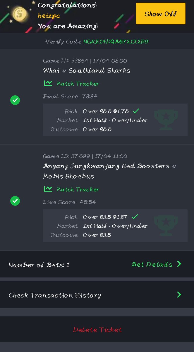 Izhison's tweet photo. @BETFUSE1 Saw it coming https://t.co/g6HM2dHpFe