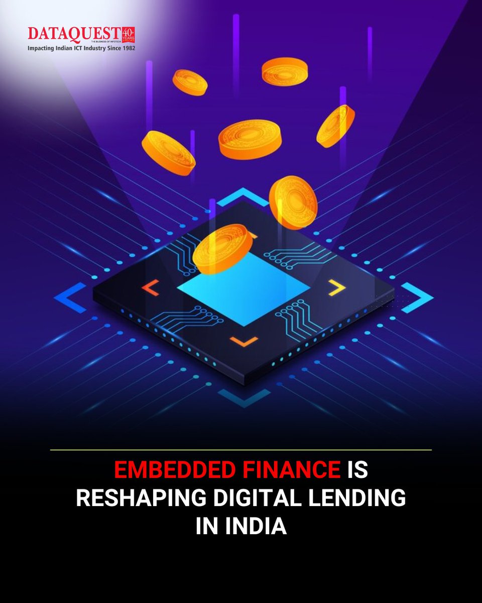 dataquestindia's tweet image. As AI deepens personalization, blockchain strengthens identity and data security, and partnerships evolve across sectors, lending will become more ambient and more human.

Read More: dqindia.com/business-solut…

#dataquest #EmbeddedFinance #DigitalLending #FintechIndia #APIs