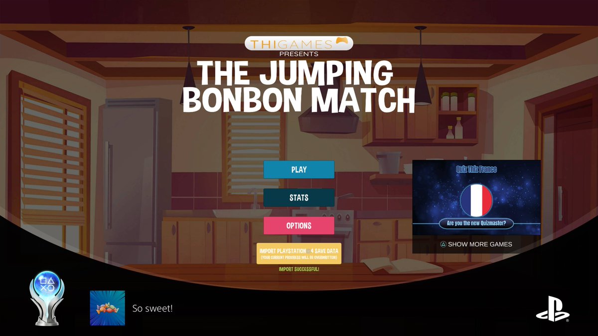 KITSUNCO's tweet photo. #Platine 831 à 834 #TheJumpingBonbonMatch (X2) & replatine PS de #LassoCatch & #TheForgottenTribe Merci @Phil_TDZ pour le concours CC @PSTHC @MumblePs4 @PlatineHunter #PlayStationTrophy #PS5Share #PS4share https://t.co/YUjY0qoPte
