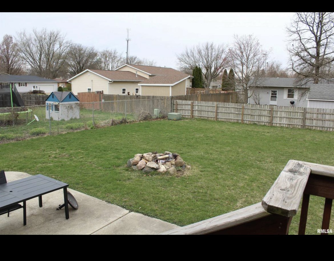 Realtors earning that commission.  I saw “fire pit” highlighted and had to see a fire pit worthy of being listed as key feature- it didn’t disappoint