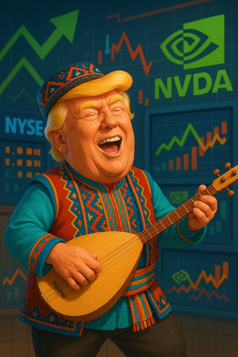 Sarı saçlım, dolar gözlüm, ey NASDAQ yüzlüm
Portföyüm seni arıyor, neredesin sen?
Pump etsene sen! Bi’ tweetlesene sen!
 #nasdaq #Trump #NVDA #NYSE