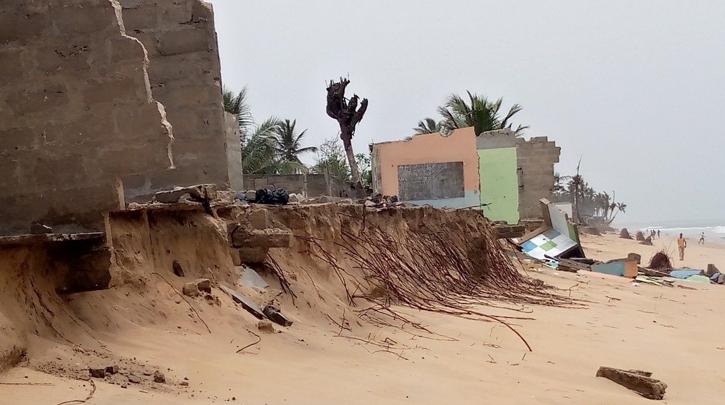 The sea is swallowing homes, schools, and livelihoods in coastal Ghana. This is real. We must act. Plant trees, protect communities, demand change.

Have you seen the impact? Share your story.
#CoastalErosion #ClimateActionGhana #ImpactLeadAfrica