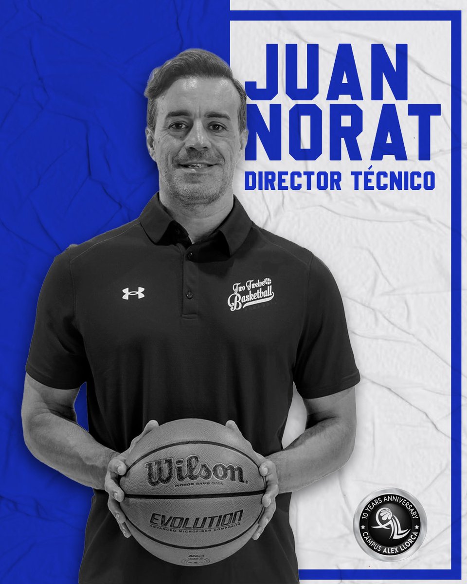 Comenzamos las presentaciones de nuestro staff para la décima edicion del campus!

El director técnico será Juan Norat! Que para muchos ya es conocido, ya que ha estado con nosotros en 6 de las últimas 9 ediciones como entrenador.

#10AñosCampusAlexLlorca  #baloncesto #campus