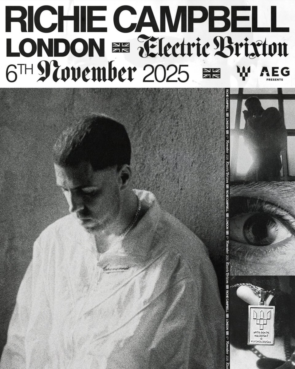 LONDON 🚨 

tickets: aegp.uk/richie-campbell