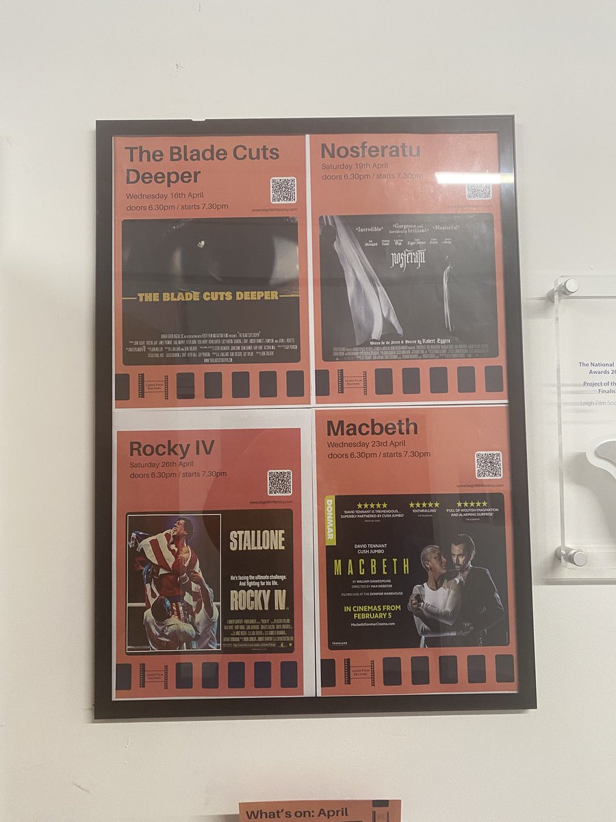 Great night at <a href="/LeighFilm/">Leigh Film - Charity</a> showing The Blade Cuts Deeper with a Q and A from myself, @gdolders and <a href="/JTueart/">John Anthony Tueart</a> , much fun was had. Thanks for having us.