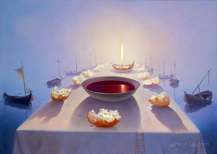 “I am the bread of life. Whoever comes to me will never go hungry, and whoever believes in me will never be thirsty.”

#MaundyThursday