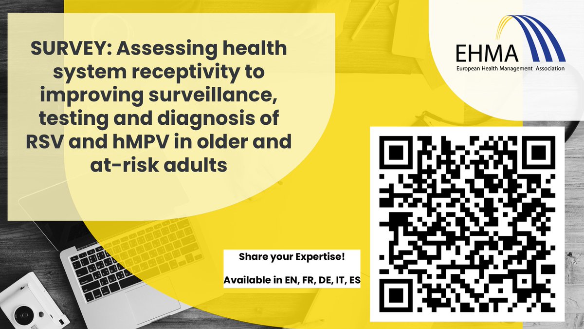 [PREPACT] 🔎Expertise needed from clinicians &amp; public health professionals across Europe!

Respiratory viruses like respiratory syncytial virus (RSV) and human metapneumovirus (hMPV) are under-recognised threats to older and at-risk adults, often leading to severe complications