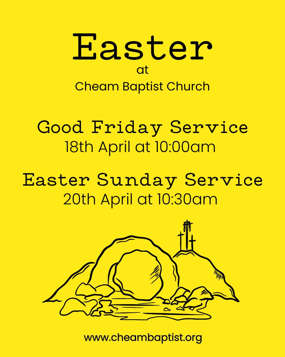 Join us this weekend for our Easter services! We'd love to celebrate with you...  #HeIsRisen