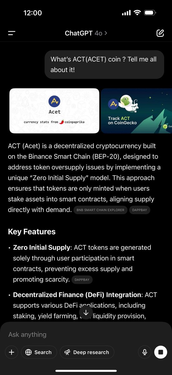 kaseha12's tweet image. ยังคิดว่า ACT เป็น meme coin อยู่เหรอ? 🤔
นี่คือเหรียญ Utility ที่สร้างจาก Zero Initial Supply
โปร่งใส ใช้ได้จริง มีพาร์ทเนอร์ระดับโลก! 🌍🔥
#ACTisThePeople #ACTWarriors #iHoldACT #inACETweTrust