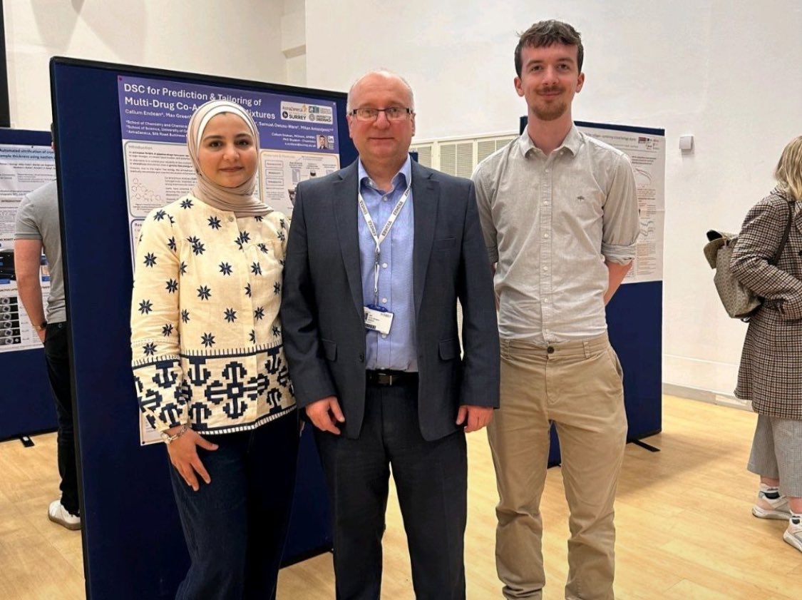 Surrey School of Chemistry & Chemical Engineering (@sccesurrey) on Twitter photo It was an honour to host the <a href="/RoySocChem/">Royal Society of Chemistry</a> Thermal Analysis Group’s 60th Anniversary Thermal Analysis and Calorimetry (TAC) Conference this week. Well done and congratulations to our own Milan Antonijevic for all the organisation It was an honour to host the <a href="/RoySocChem/">Royal Society of Chemistry</a> Thermal Analysis Group’s 60th Anniversary Thermal Analysis and Calorimetry (TAC) Conference this week. Well done and congratulations to our own Milan Antonijevic for all the organisation