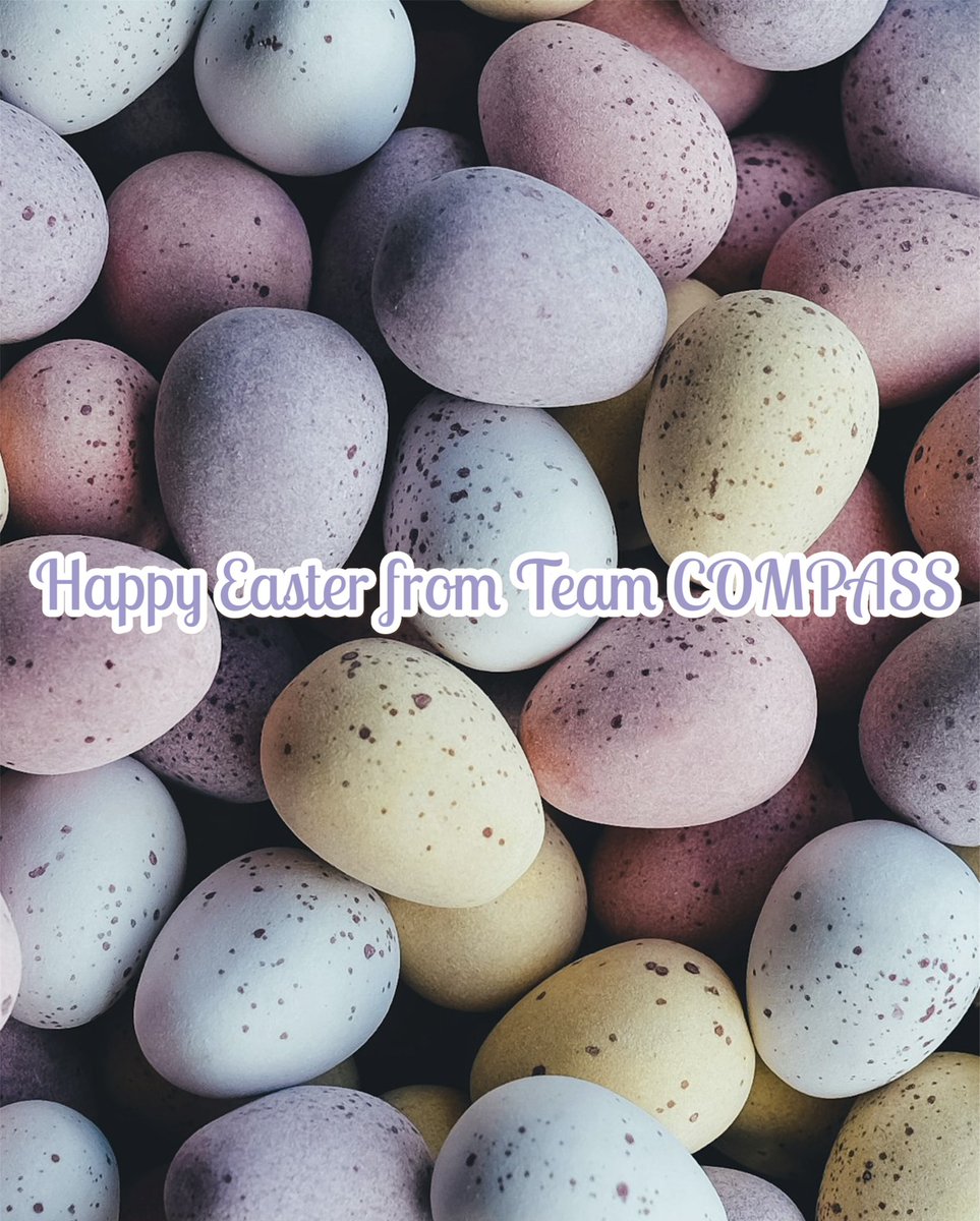 🪺Team COMPASS would like to wish our followers, colleagues and community members a very happy and restful Easter! 🍫

Be sure to watch this space and keep an eye on our website as we hatch the next phases of our project! 👀🐣

compass-study.eu