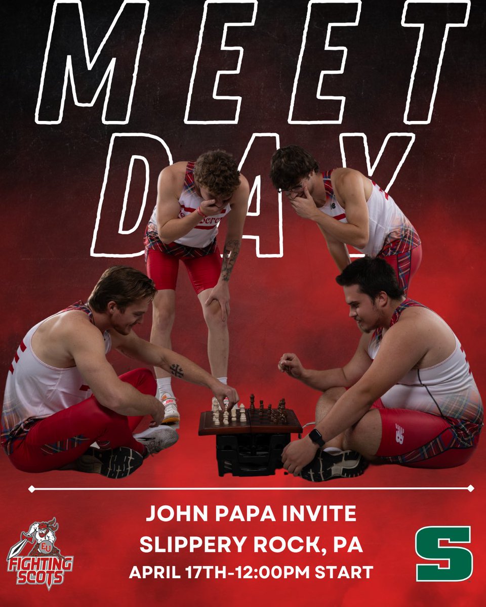 MEET DAY!

We’re headed to Slippery Rock today. 

Live results are linked below:

linktr.ee/edinborotfxc

#borobuilt #fearthekilt