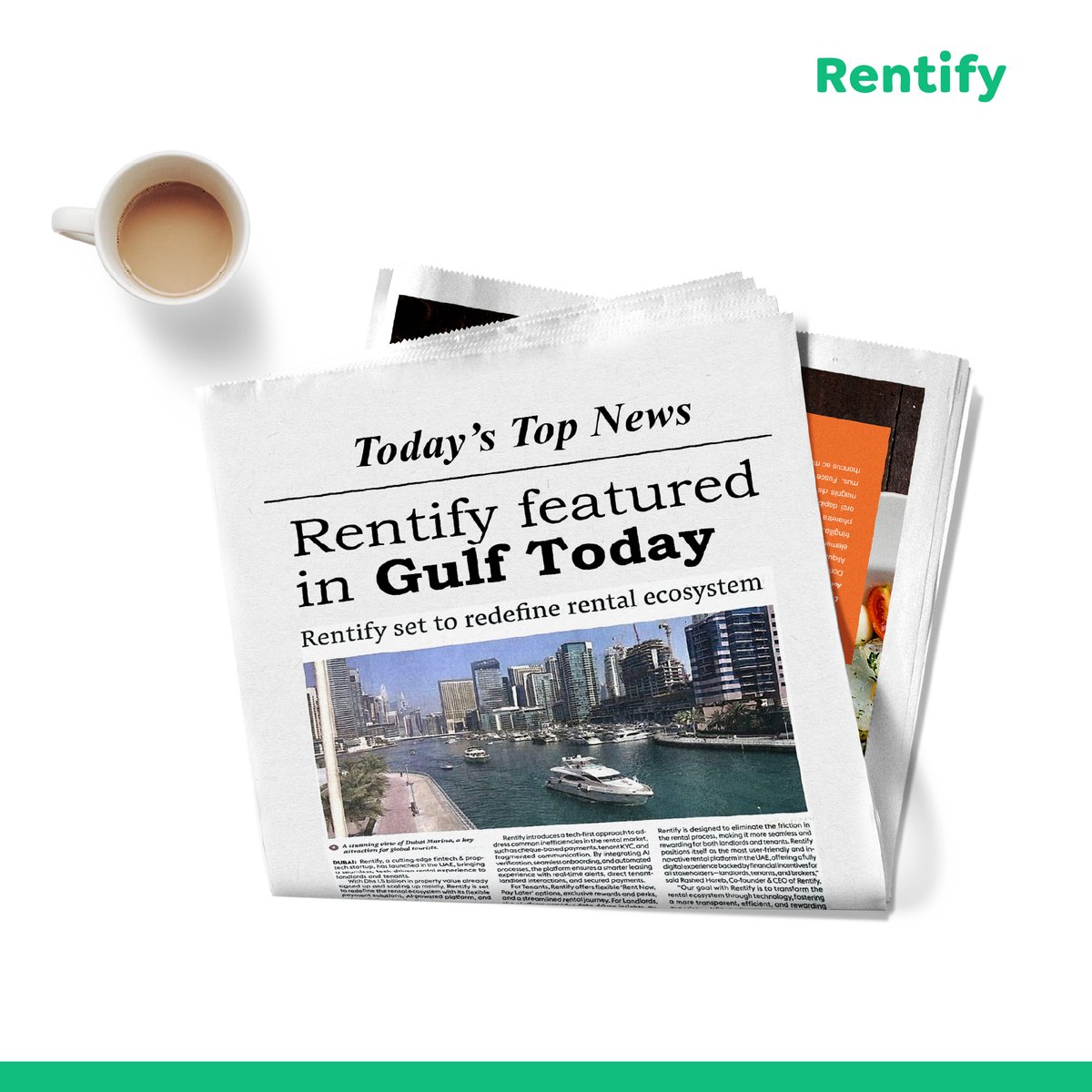 GoRentify's tweet photo. Rentify featured in @gulftoday: Redefining the UAE’s rental experience.

#Rentify #PropTech #FinTech #UAERealEstate #RentalInnovation #TechDrivenRenting #DubaiStartups #PropertyTech https://t.co/XGf98D0xkl