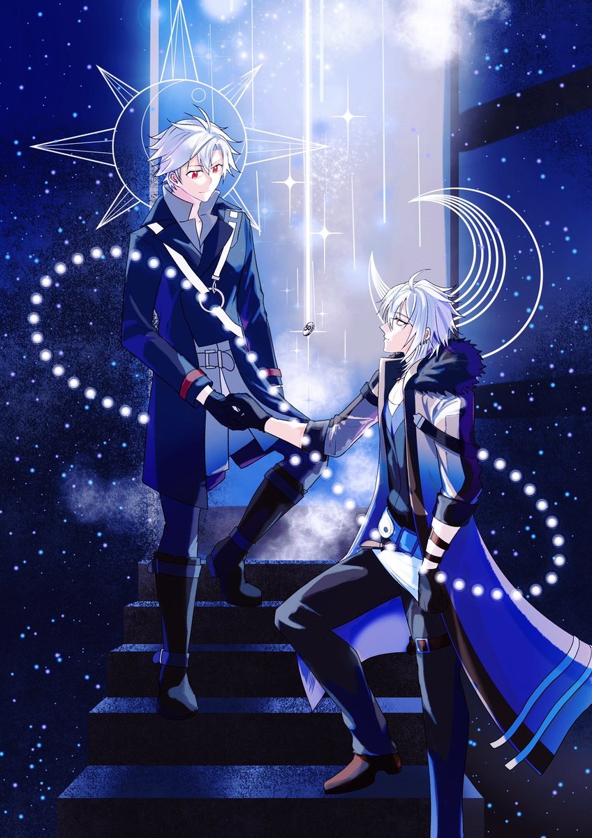 Ludsansan's tweet photo. リィクロ  50ミラ❤️💙 https://t.co/BdLc1w0wpx