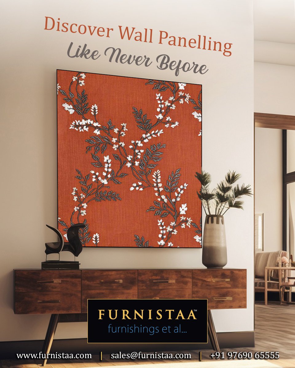 furnistaa's tweet photo. ✨ It’s Time to Elevate Your Walls! ✨

Explore now: https://t.co/G9Ttg4sL8r

#furnistaa #wallpanelling #texturedwalls #beautifuldesign #fabricstore #furnishingfabrics #architecture #interiordesign #homedecor #beautifyyourhome #furnishing #luxury #mumbaiinterior #mumbai https://t.co/Ol9JCvcHsv