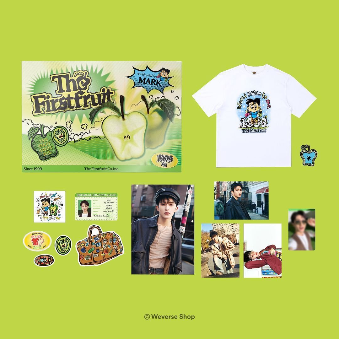 NCT #MARK アルバム The Firstfruit MD ＼ マーク グッズ Qoo10 予約