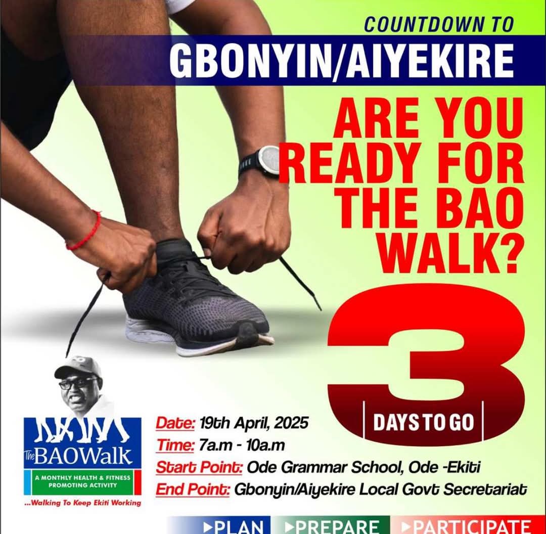 TheBaoWalk's tweet photo. COUNTDOWN TO THE BAO WALK - THREE TO GO
It's three days to the D-Day! The Organisers and Crew of #thebaowalk have assembled, the "Eagle" has landed. Preparation heightens, the excitement is real and palpable.
The countdown continues, it's time to finalize details, double-check https://t.co/kH7RtGFbp5