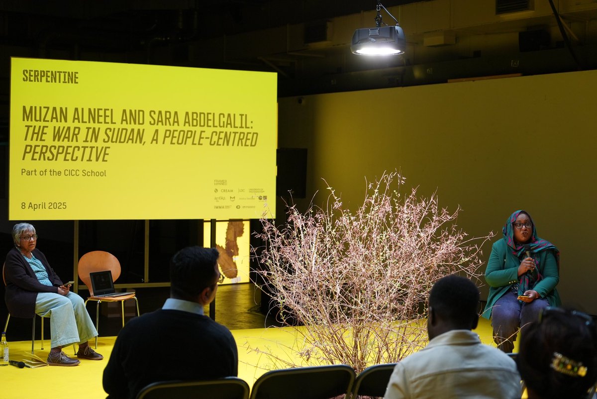 <a href="/MuzanAlneel/">ⵙjס</a> <a href="/ambika_p3/">Ambika P3</a> <a href="/SerpentineUK/">Serpentine</a> 

A great work is done by the inter generational court to expose historical climate crimes worldwide, as a side event we were invited to highlight the situation in #Sudan after the extension of the armed conflict in April 2023 from Darfur to