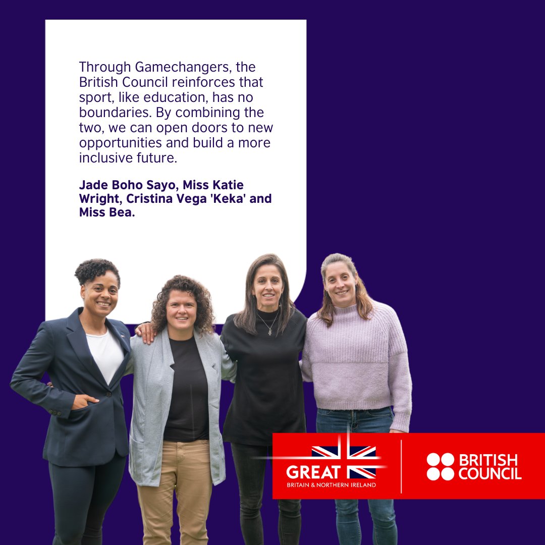 Sport has no boundaries! ⚽🌍

Through Gamechangers, the British Council and partners drive inclusion in sport and education. Football legends and educators share how these worlds collide to create lasting change: ow.ly/R5UK50VsaIK

#EqualityInSport #HumanStories
