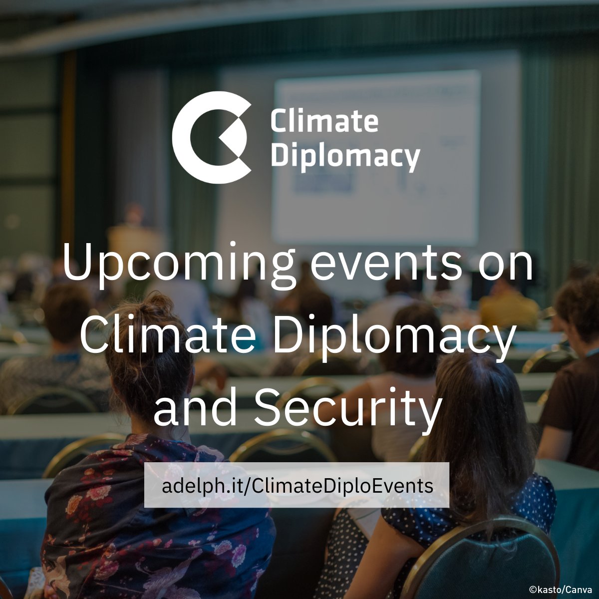 🗓️ Looking for key events on climate diplomacy and security? Check out our events calendar: adelph.it/ClimateDiploEv…

#peacebuilding #SustainableDevelopment #ClimateSecurity
