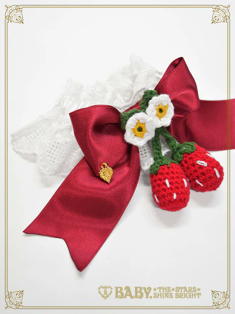 BABY ゆらゆらいちごのHappy Berry Presentお袖とめ BABY入荷情報】ゆらゆらいちごのHappy Berry Presentお袖とめ¥7,920が