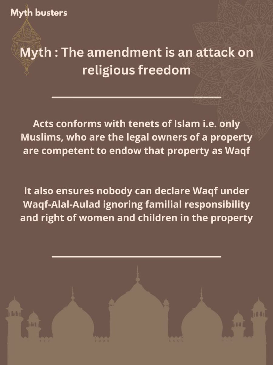 KNSingh_'s tweet photo. Under Umeed Act, allowing appeals against Waqf Tribunal orders upholds natural justice. Earlier, aggrieved persons had no recourse if the Tribunal ruled against them. Now, they can appeal in High Courts. This ensures fairness &amp; reduces pending cases from 32,000+. #eknayiUMEED https://t.co/5muCnoFxs2
