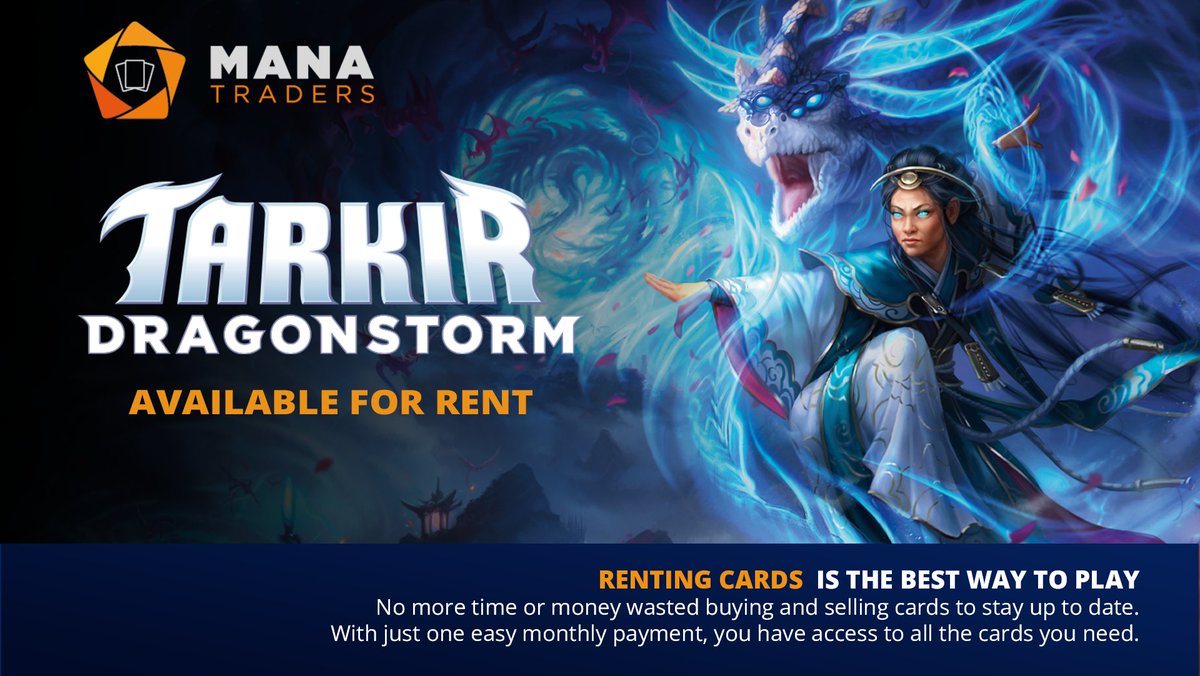 ManaTraders (@mana_traders) on Twitter photo 🔥 Tarkir: Dragonstorm is here!
The latest #MTGO set is available on Manatraders — ready to rent for everyone.
This set is packed with powerful cards, ready to revolutionize your gameplay!
🔸Try new decks
🔸Upgrade your collection
🔸Start your rental today → 🔥 Tarkir: Dragonstorm is here!
The latest #MTGO set is available on Manatraders — ready to rent for everyone.
This set is packed with powerful cards, ready to revolutionize your gameplay!
🔸Try new decks
🔸Upgrade your collection
🔸Start your rental today →