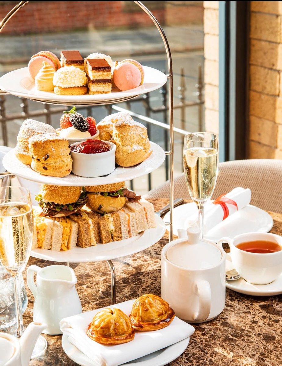 Afternoon tea is a chance to slow down and appreciate the journey!! 

<a href="/LdnCarriageWrks/">The London Carriage Works</a>