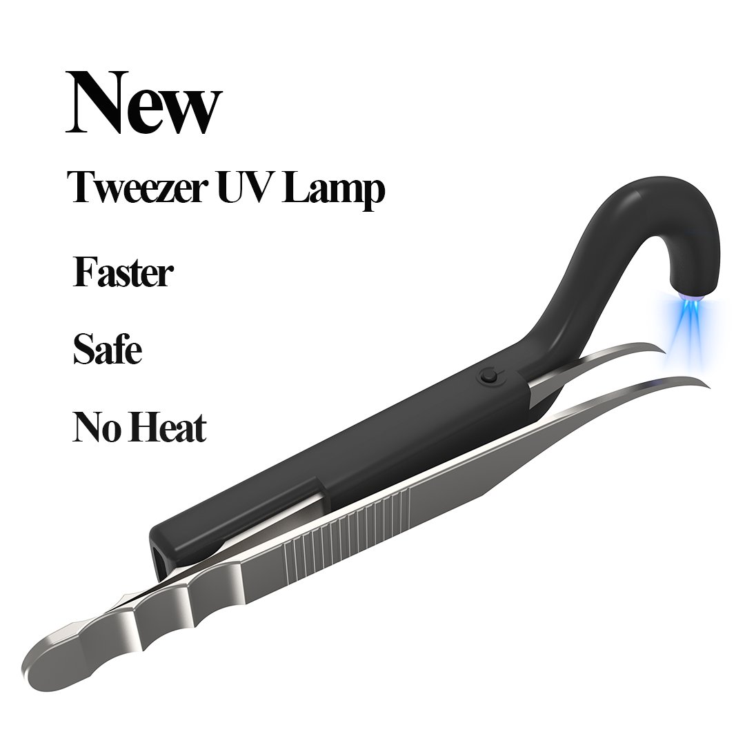 Meet our Tweezer UV Lamp — ultra-compact, touch-controlled, and engineered for precision lash work.
🔹 Mounts directly on tweezers
🔹 Fast-curing 395–405nm UV light
🔹 Flexible gooseneck for perfect angle
🔹 Ideal for salons, lash brands &amp; OEM

📩 DM us for MOQ &amp; pricing sheet!