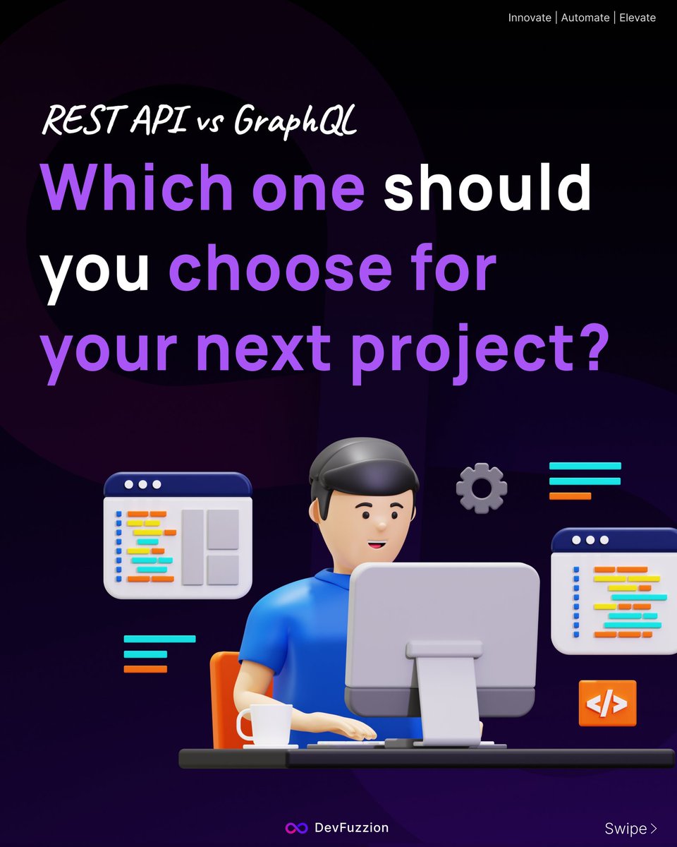 devfuzzion's tweet image. GraphQL vs REST — Which API style fits your project best?
REST = simplicity & maturity.
GraphQL = flexibility & precision.
Pick what powers your product smarter.
#graphql #restapi #AI #softwaredevlopment #WebDev #aiservice #coding
