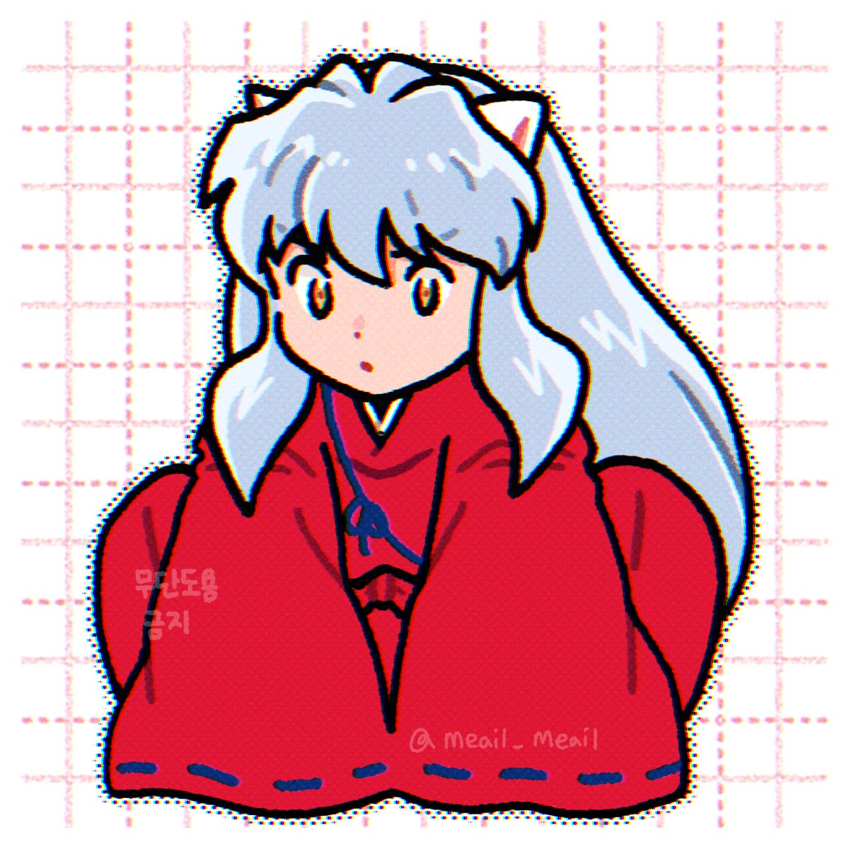 #犬夜叉
이누야샤 낙서 재업