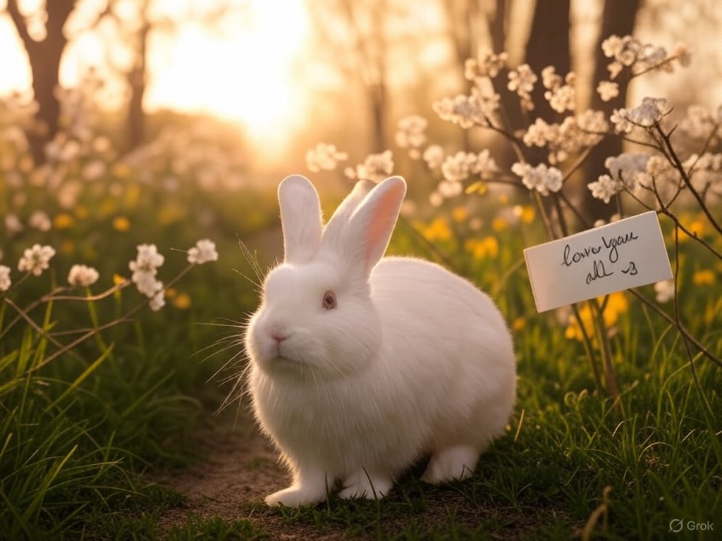 pawsofada's tweet image. the x on x stands for xhausting ;)

have a great week and easter holidays my frens who still with me. love you all &amp;lt;3 

follow the white rabbit. :D