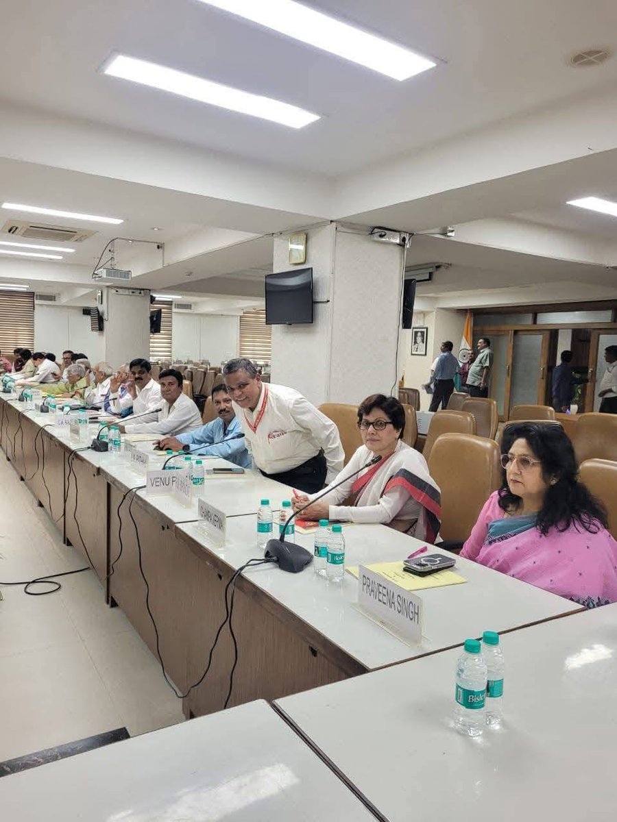 East Coast Railway Shramik Union/AIRF (@ecorsu_official) on Twitter photo 🚨Key Issues Raised by our beloved General Secretary Shri P. K. Patsahani Ji during the Board PNM Meeting held on 16.04.2025 & 17.04.2025 🚨
Details Inside in our FB Page👇
facebook.com/share/p/1C1q4b…
#AIRF #PNM
#ECoRSU
#ComPKPatsahaniJiZindabad
<a href="/ShivaGopalMish1/">Shiva Gopal Mishra</a>
<a href="/AshwiniVaishnaw/">Ashwini Vaishnaw</a> 🚨Key Issues Raised by our beloved General Secretary Shri P. K. Patsahani Ji during the Board PNM Meeting held on 16.04.2025 & 17.04.2025 🚨
Details Inside in our FB Page👇
facebook.com/share/p/1C1q4b…
#AIRF #PNM
#ECoRSU
#ComPKPatsahaniJiZindabad
<a href="/ShivaGopalMish1/">Shiva Gopal Mishra</a>
<a href="/AshwiniVaishnaw/">Ashwini Vaishnaw</a>