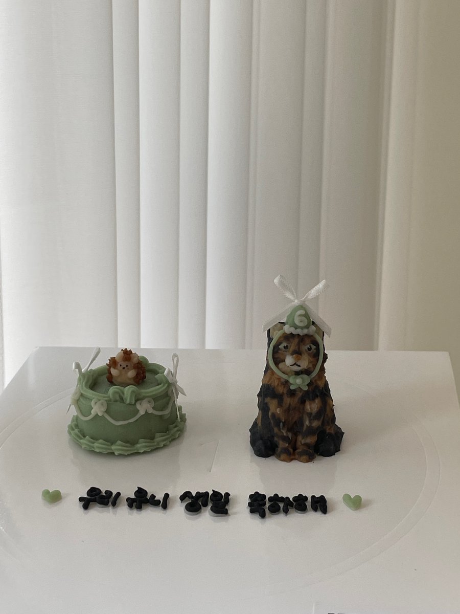 Onyu74_KR's tweet photo. 유니야 6번째 생일 축하해!!
건강하게 행복하게 오래오래 같이 살자! 
케이크 보내주셔서 감사합니다 :) https://t.co/mOXAGPagef