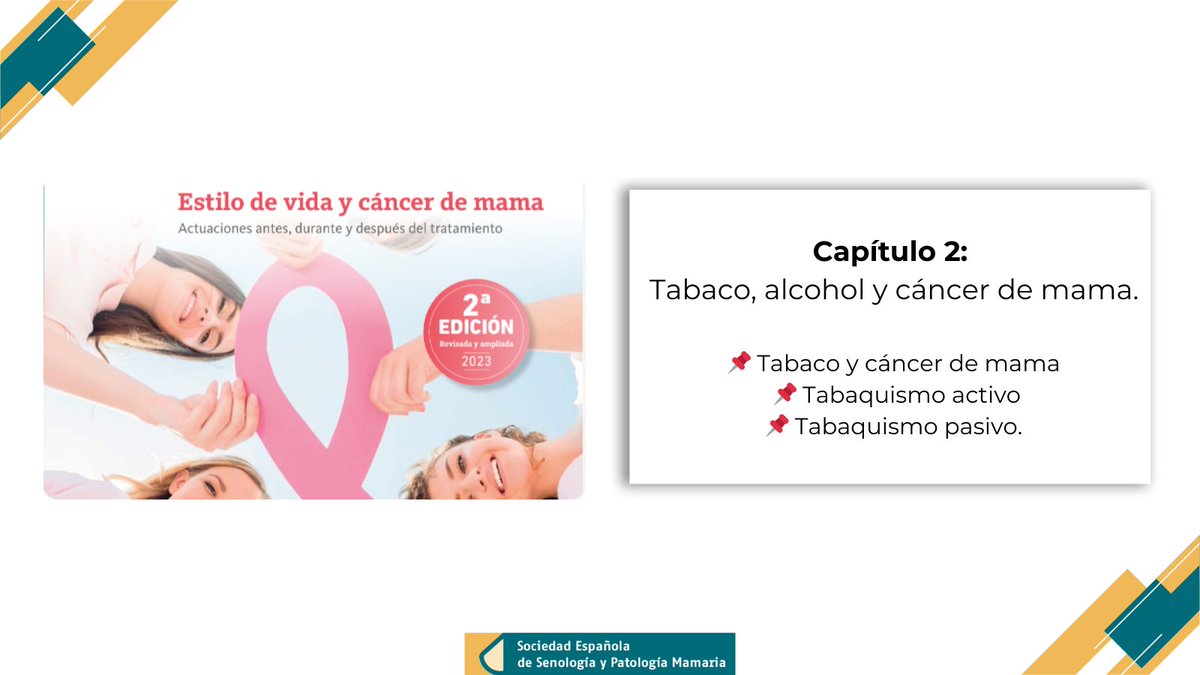 Cap. 2 Tabaco, alcohol y cáncer de mama.

🖋️ Mª Julia Giménez, Giovanni Vento, Carlos Fuster, Vincenzo Maisto.

Descúbrelo en la 2ª Edición de la Monografía 2023

👉sespm.es/monografia-2023