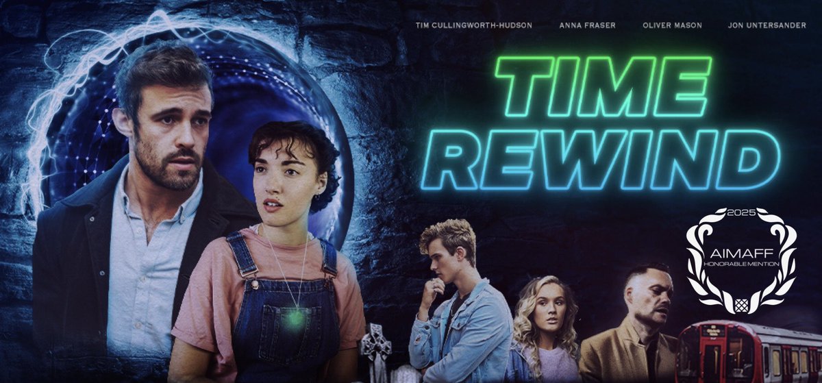 Very excited to say in New York, “Time Rewind” has won an Honourable Mention for Best Feature Script at the East Village New York Film Festival!!