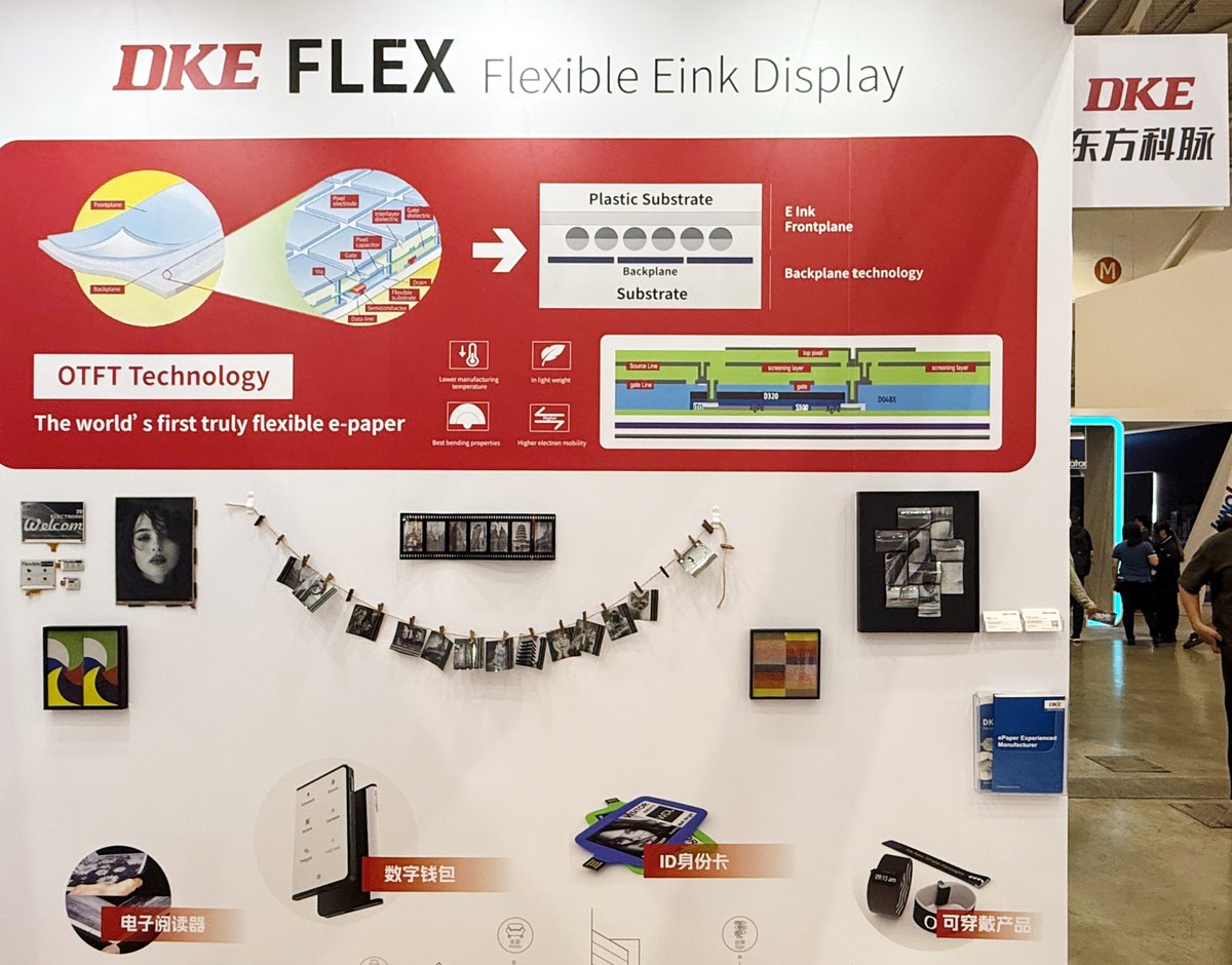 DKEePaper's tweet photo. 💜DKE presents cutting-edge e-paper products at Touch Taiwan 2025！
✅75-inch full-colour e-paper
✅Comprehensive upgrade of module performance
✅Application Scene Coverag

#epaper #TouchTaiwan2025 #DKE https://t.co/qJJwOMLtFl