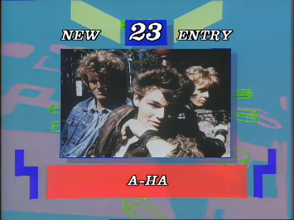 TOTPCharts's tweet photo. A-Ha (03/04/1986)

#TOTP https://t.co/IBXdZOkzzZ