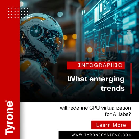 netwebtech's tweet image. GPU virtualization is rapidly evolving to meet the specialized, resource‐intensive demands of AI labs. Discover our latest infographic highlighting key trends reshaping GPU virtualization in AI labs: bit.ly/4jlS2xl. . #Tyrone #Netweb #GPUVirtualization #AILabs