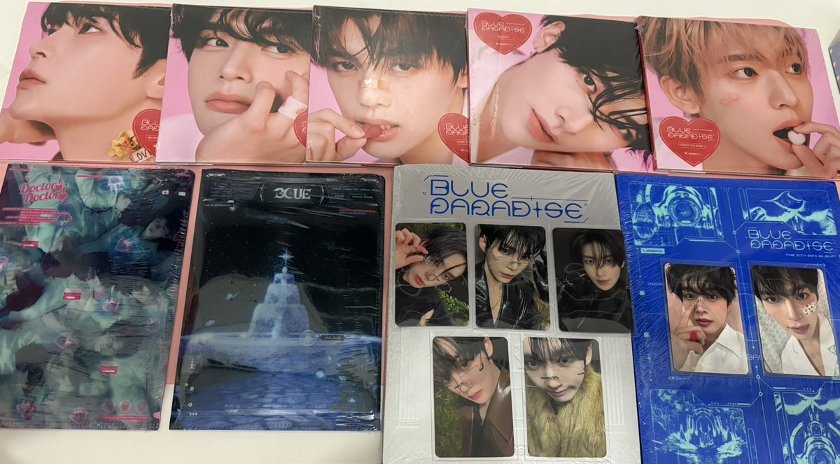 blue para albums + pobs arrived!! thank u sm <a href="/uptofifth/">🌥️ (slow)</a> 🩷

 #upto5thproof