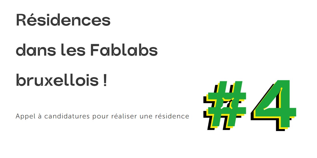 🔧 Appel à candidatures pour les résidences 2025 dans les Fablabs bruxellois ! Tu es maker, designer, artiste ou entrepreneur ? Bénéficie d’un espace, de formations, d’un subside de 1000 € et d’un remboursement de 500 € pour ton projet 
📅 30 avril
👉 fablabs.brussels/residence-2025/