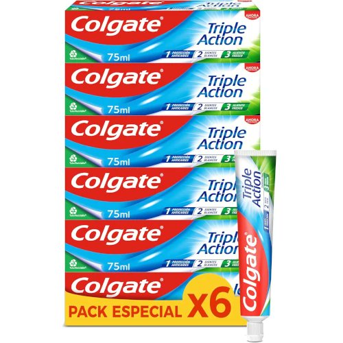Pasta de Dientes #Colgate Triple Acción – Pack 6 x 75ml. 🏁

🏆 OFERTA: 5,53€   (-54%)
🚫 Antes: 11,94€
🚚 ENVÍO: GRATIS Prime

🏎️ DATE PRIX: cholloprix.com/pasta-de-dient…