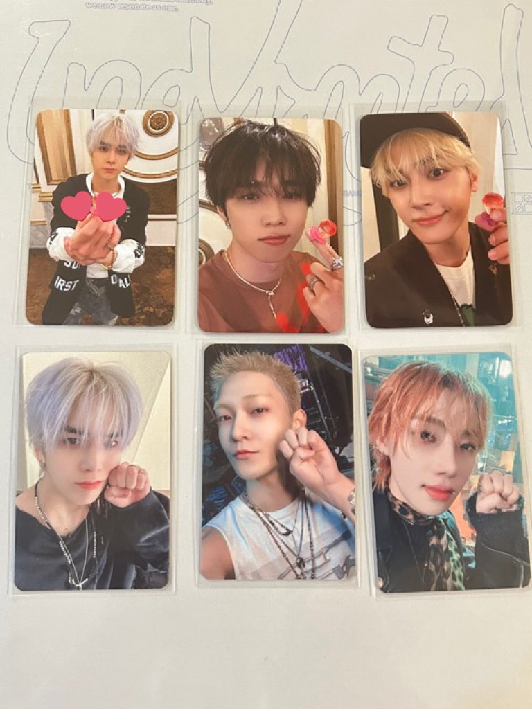 M_yh08's tweet photo. @orion_tbz 検索より失礼します
画像の物を所持しているのですが、♡のヨンフンとの交換は可能でしょうか？
ご検討よろしくお願いします🙏 https://t.co/4aa3WDuAK3
