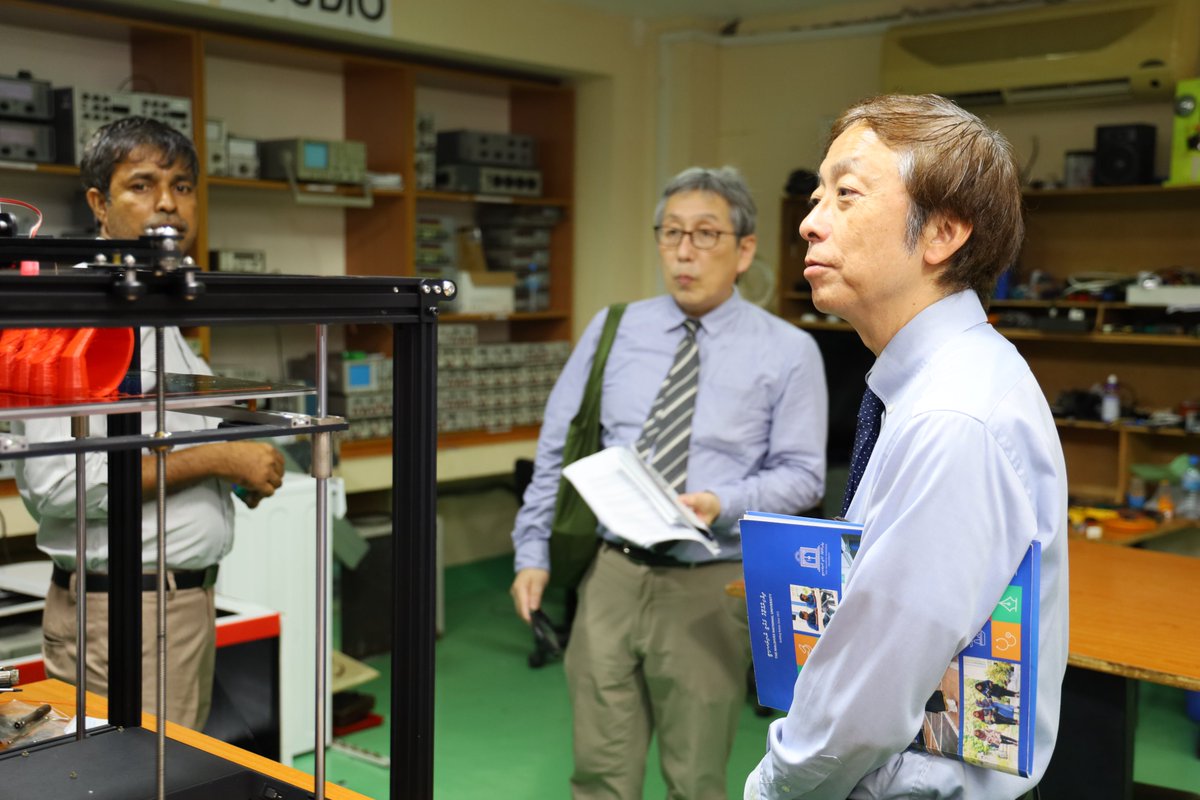 MVPolytechnic's tweet image. The Japan International Cooperation Agency (JICA) and Maldives Polytechnic met to discuss possible ways that JICA funds could be used to enhance the Polytechnic's technical and vocational education.
@MoHEmv @jica_direct_en