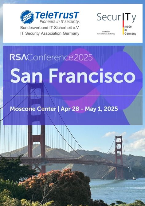 RSA Conference 2025 in San Francisco: Bundesverband IT-Sicherheit e.V. (TeleTrusT) präsentiert "IT Security made in Germany"

teletrust.de/veranstaltunge…
