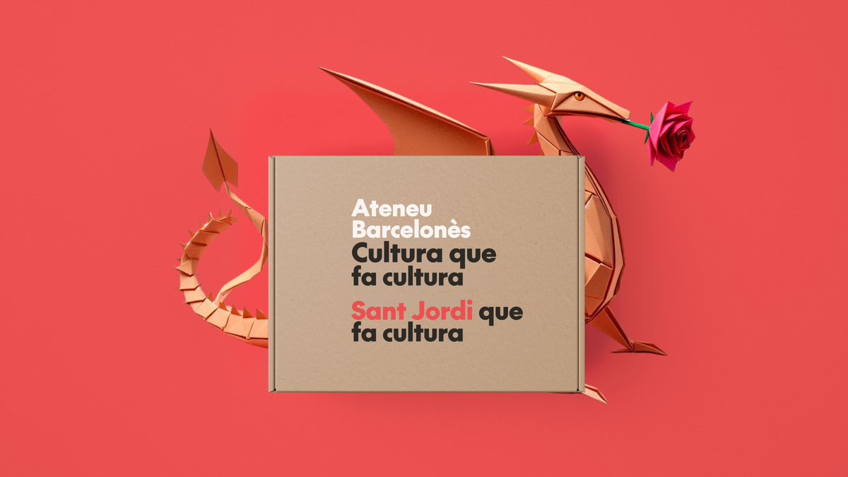 🌹 Aquest Sant Jordi, fes-te soci de l'Ateneu Barcelonès amb descompte

🔴 No paguis la quota d'entrada
🔴 No paguis el mes d'abril
🔴 Et regalem una bossa de tela i un llibre

🤩 Promoció vàlida fins el 30 d'abril

➕ informació a culturaquefacultura.cat/regala-cultura…

#CulturaQueFaCultura
