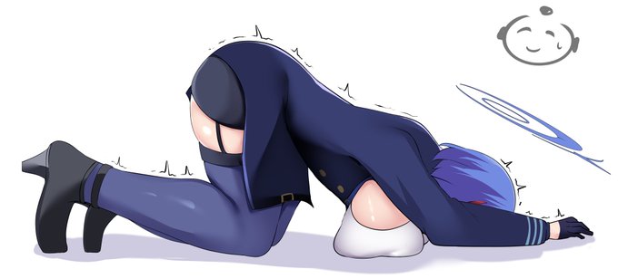 転んだだけでイったアコ
#BlueArchive #ブルアカ 